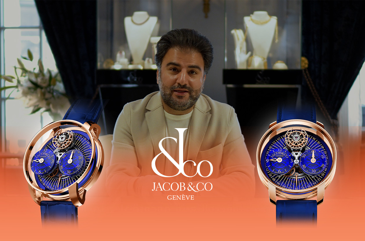 Bahman Tagharrobi Master Watchmaker at Jacob &Co.
