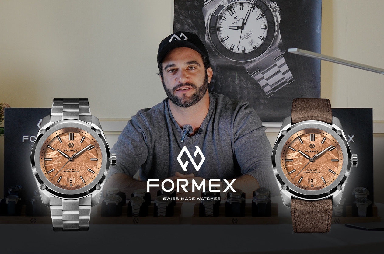 Rafael Granito, CEO of Formex, speaking about the Space Gold Automatic Chronometer Essence 39mm