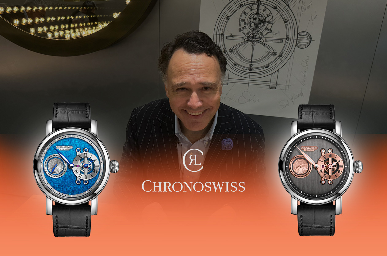 Our interview with Chronoswiss CEO Oliver Ebstein during Watches & Wonders 2024